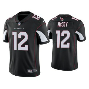 Nike Cardinals 12 Colt McCoy Black Vapor Untouchable Limited Men Jersey