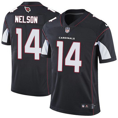 Nike Cardinals 14 J.J. Nelson Black Alternate Vapor Untouchable Limited Jersey