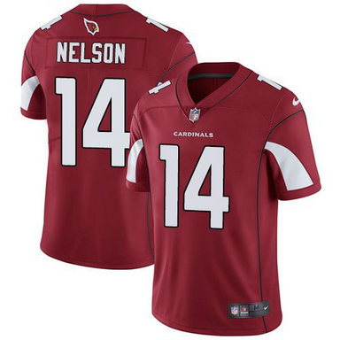 Nike Cardinals 14 J.J. Nelson Red Vapor Untouchable Limited Jersey