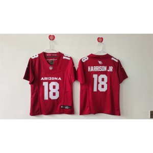 Nike Cardinals 18 Marvin Harrison Jr Red 2024 F.U.S.E. Vapor Limited Women Jersey(Run Small)