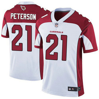Nike Cardinals 21 Patrick Peterson White Vapor Untouchable Limited Jersey
