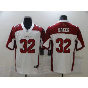 Nike Cardinals 32 Baker White Vapor Untouchable Limited Men Jersey