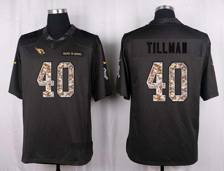 Nike Cardinals 40 Pat Tillman Anthracite Salute To Service Limited Jersey
