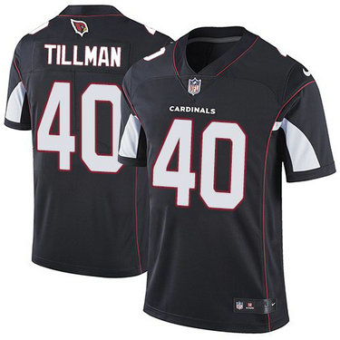 Nike Cardinals 40 Pat Tillman Black Alternate Vapor Untouchable Limited Jersey