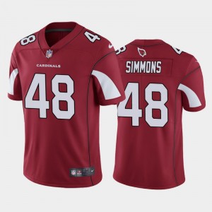 Nike Cardinals 48 Isaiah Simmons Red 2020 NFL Draft Vapor Limited Men Jersey