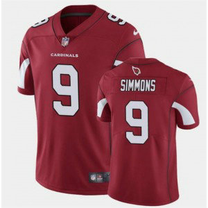 Nike Cardinals 9 Isaiah Simmons Red Vapor Untouchable Limited Men Jersey