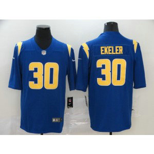 Nike Chargers 30 Austin Ekeler 2020 New Navy Vapor Untouchable Limited Men Jersey