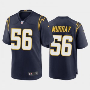 Nike Chargers 56 Kenneth Murray Navy 2020 NFL Draft Vapor Limited Men Jersey