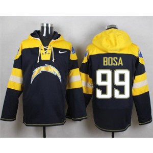 Nike Chargers 99 Joey Bosa Navy Blue Player Pullover Hoodie Nike Chargers 99 Joey Bosa Navy Blue Player Pullover Hoodie