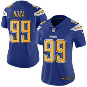 Nike Chargers 99 Joey Bosa Women's Color Rush Limited Jersey