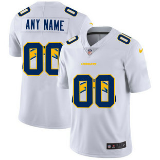 Nike Chargers Customized White Team Big Logo Vapor Untouchable Limited Jersey