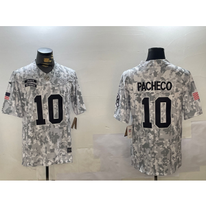 Nike Chiefs 10 Isiah Pacheco Arctic Camo 2024 F.U.S.E. Salute to Service Limited Men Jersey (Runs Small)