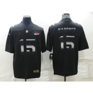 Nike Chiefs 15 Patrick Mahomes Black Drift Vapor Limited Men Jersey