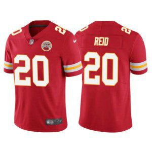 Nike Chiefs 20 Justin Reid Red Vapor Untouchable Limited Men Jersey