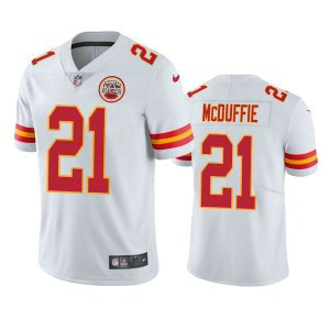 Nike Chiefs 21 Trent McDuffie White 2022 NFL Draft Vapor Untouchable Limited Men Jersey