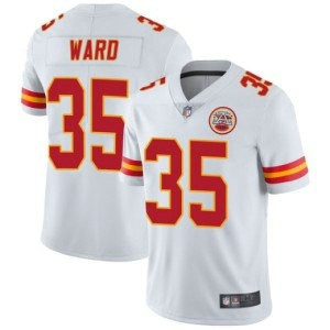 Nike Chiefs 35 Charvarius Ward White Vapor Untouchable Limited Men Jersey