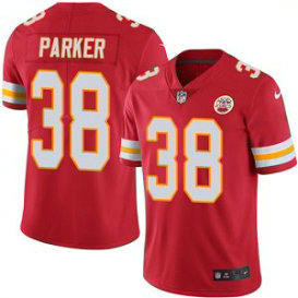 Nike Chiefs 38 Ron Parker Red Vapor Untouchable Limited Men Jersey