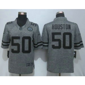 Nike Chiefs 50 Justin Houston Grey Gridiron Grey Limited Jersey