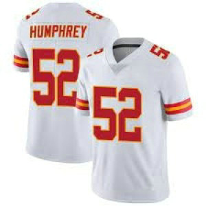 Nike Chiefs 52 Humphrey White Vapor Untouchable Limited Men Jersey