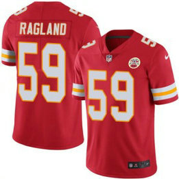 Nike Chiefs 59 Reggie Ragland Red Vapor Untouchable Limited Men Jersey
