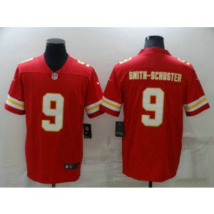 Nike Chiefs 9 JuJu Smith-Schuster Red Vapor Untouchable Limited Men Jersey