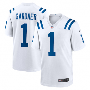 Nike Colts 1 Gardner White Vapor Limited Men Jersey