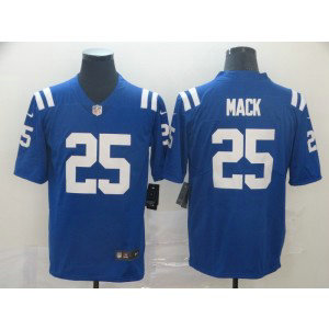 Nike Colts 25 Marlon Mack Navy Vapor Untouchable Limited Men Jersey