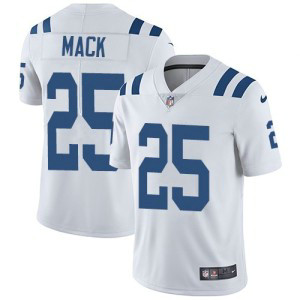 Nike Colts 25 Marlon Mack White Vapor Untouchable Limited Men Jersey