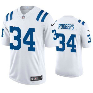 Nike Colts 34 Isaiah Rodgers White Vapor Untouchable Limited Men Jersey