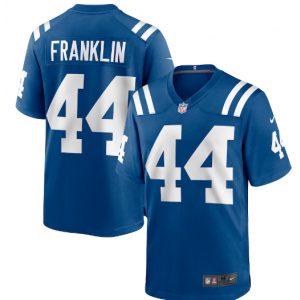 Nike Colts 44 Zaire Franklin Blue Vapor Untouchable Limited Men Jersey