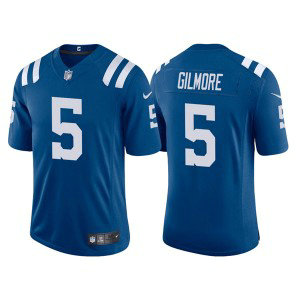 Nike Colts 5 Stephon Gilmore Royal Vapor Untouchable Limited Men Jersey