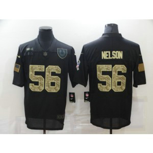 Nike Colts 56 Quenton Nelson 2020 Black Camo Salute To Service Limited Men Jersey
