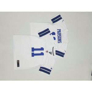 Nike Cowboys 11 Micah Parsons White Toddler jersey
