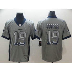 Nike Cowboys 19 Amari Cooper Gray Drift Fashion Vapor Limited Men Jersey