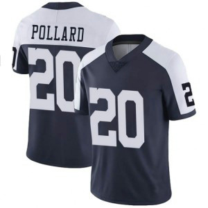 Nike Cowboys 20 Tony Pollard Navy Blue Thanksgiving 2019 NFL Draft Vapor Untouchable Limited Men Jersey