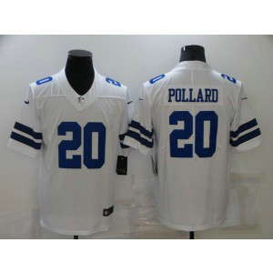 Nike Cowboys 20 Tony Pollard White 2019 NFL Draft Vapor Untouchable Limited Men Jersey