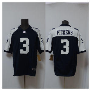 Nike Cowboys 3 George Pickens Thanksgiving Day F.U.S.E. Vapor Limited Men Jersey