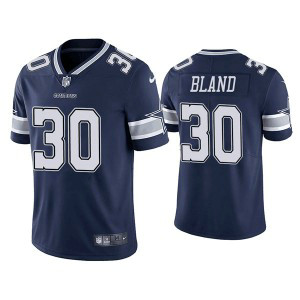 Nike Cowboys 30 DaRon Bland Navy Vapor Untouchable Limited Men Jersey