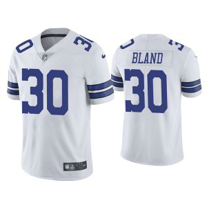 Nike Cowboys 30 DaRon Bland White Vapor Untouchable Limited Men Jersey