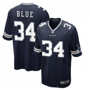 Nike Cowboys 34 Jaydon Blue Blue 2025 Draft Vapor Limited Men Jersey