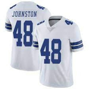 Nike Cowboys 48 Daryl Johnston White Vapor Untouchable Limited Men Jersey