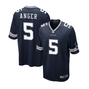 Nike Cowboys 5 Bryan Anger Blue Vapor Untouchable Limited Men Jersey