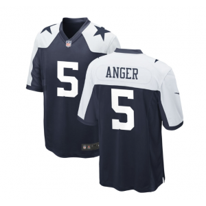 Nike Cowboys 5 Bryan Anger Thanksgiving Vapor Untouchable Limited Men Jersey