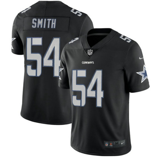 Nike Cowboys 54 Jaylon Smith Black Impact Rush Limited Jersey