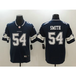 Nike Cowboys 54 Jaylon Smith Navy Vapor Untouchable Women Jersey