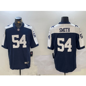 Nike Cowboys 54 Jaylon Smith Thanksgiving Vapor Limited Men Jersey