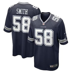 Nike Cowboys 58 Mazi Smith Navy Vapor Untouchable Limited Men Jersey