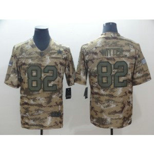 Nike Cowboys 82 Jason Witten Camo 2018 Salute To Service Limited Men Jersey