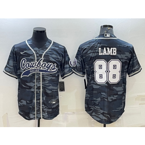 Nike Cowboys 88 CeeDee Lamb Camo Vapor Baseball Limited Men Jersey