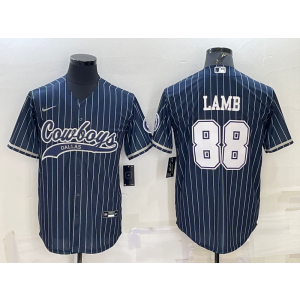 Nike Cowboys 88 CeeDee Lamb Navy Vapor Baseball Limited Men Jersey